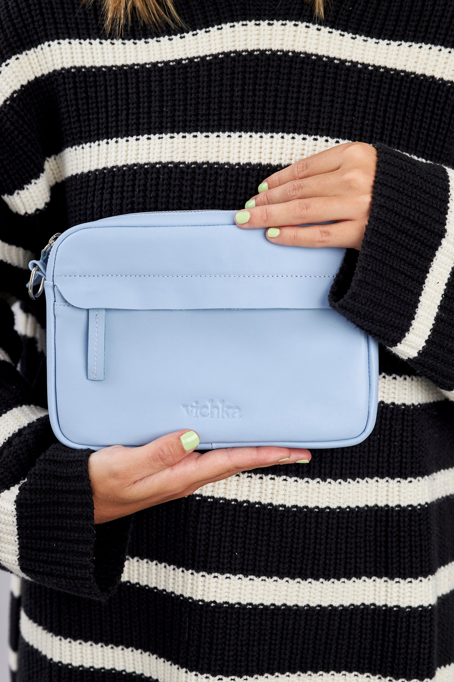 Light Blue JUANA Crossbody Bag