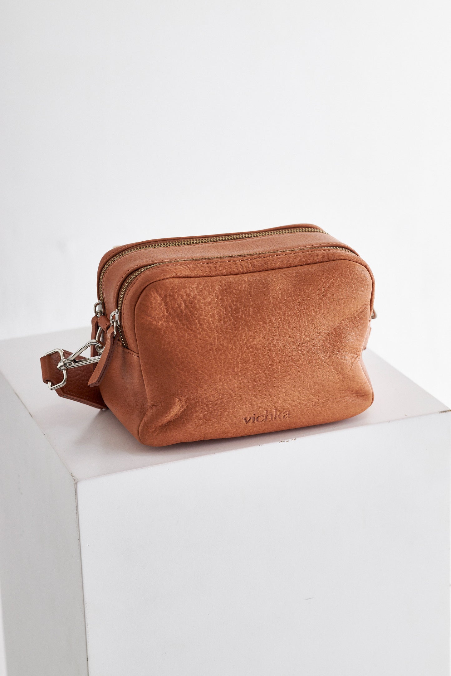 Tan VESKI Crossbody bag