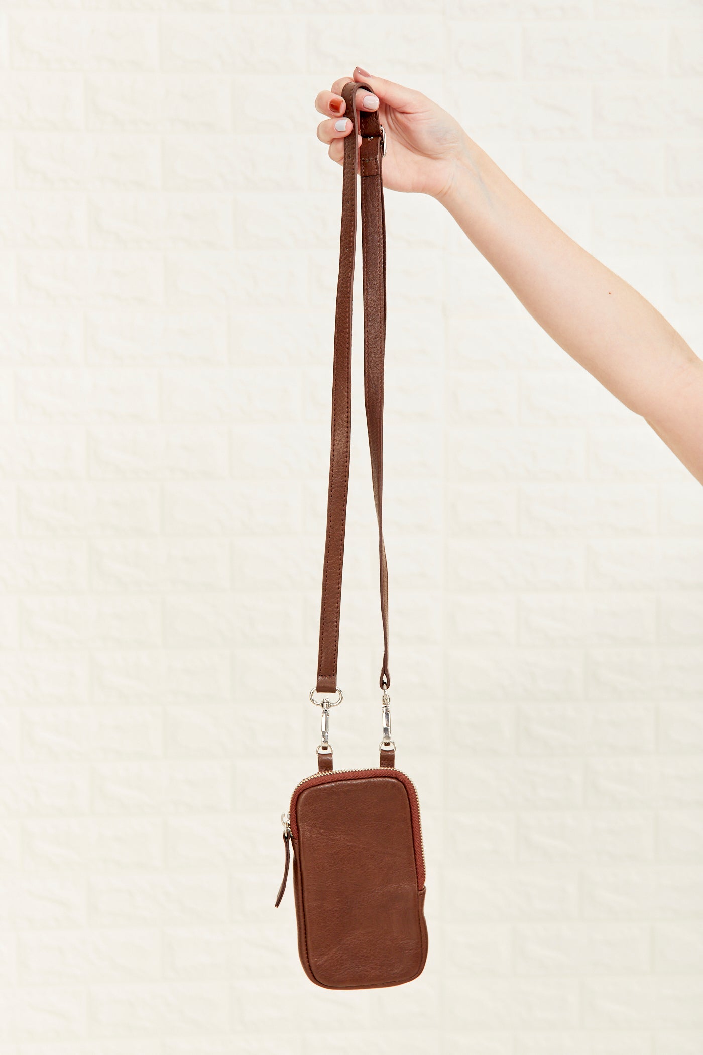 Dark Tan COI Crossbody bag