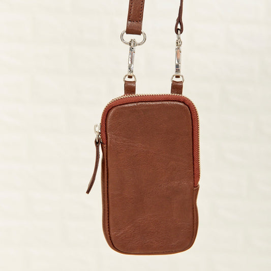 Dark Tan COI Crossbody bag