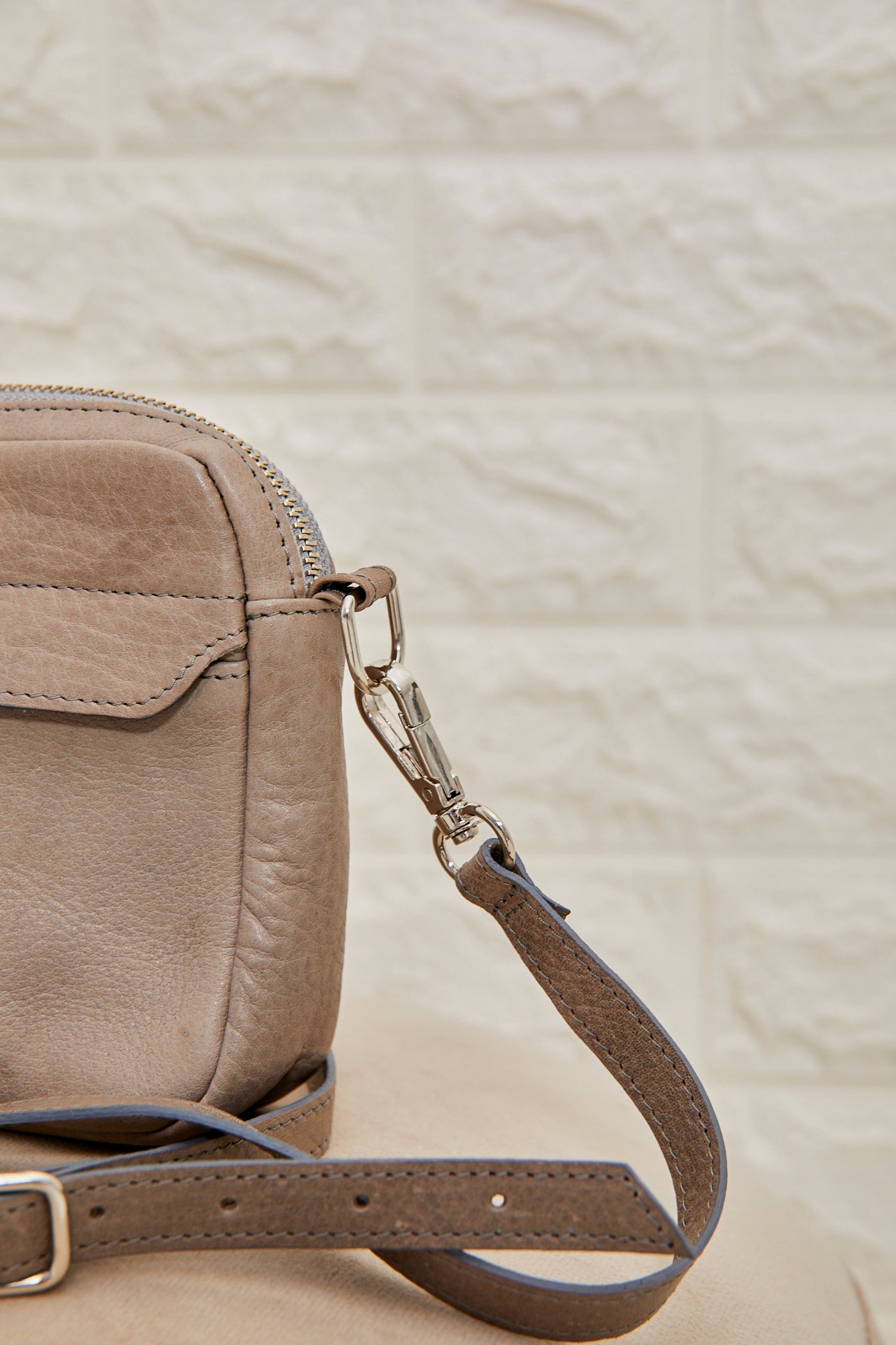 Grey JUANA Crossbody Bag