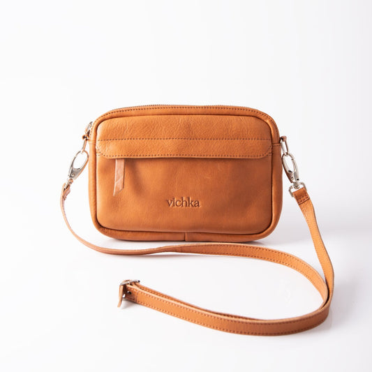 Tan JUANA Crossbody Bag