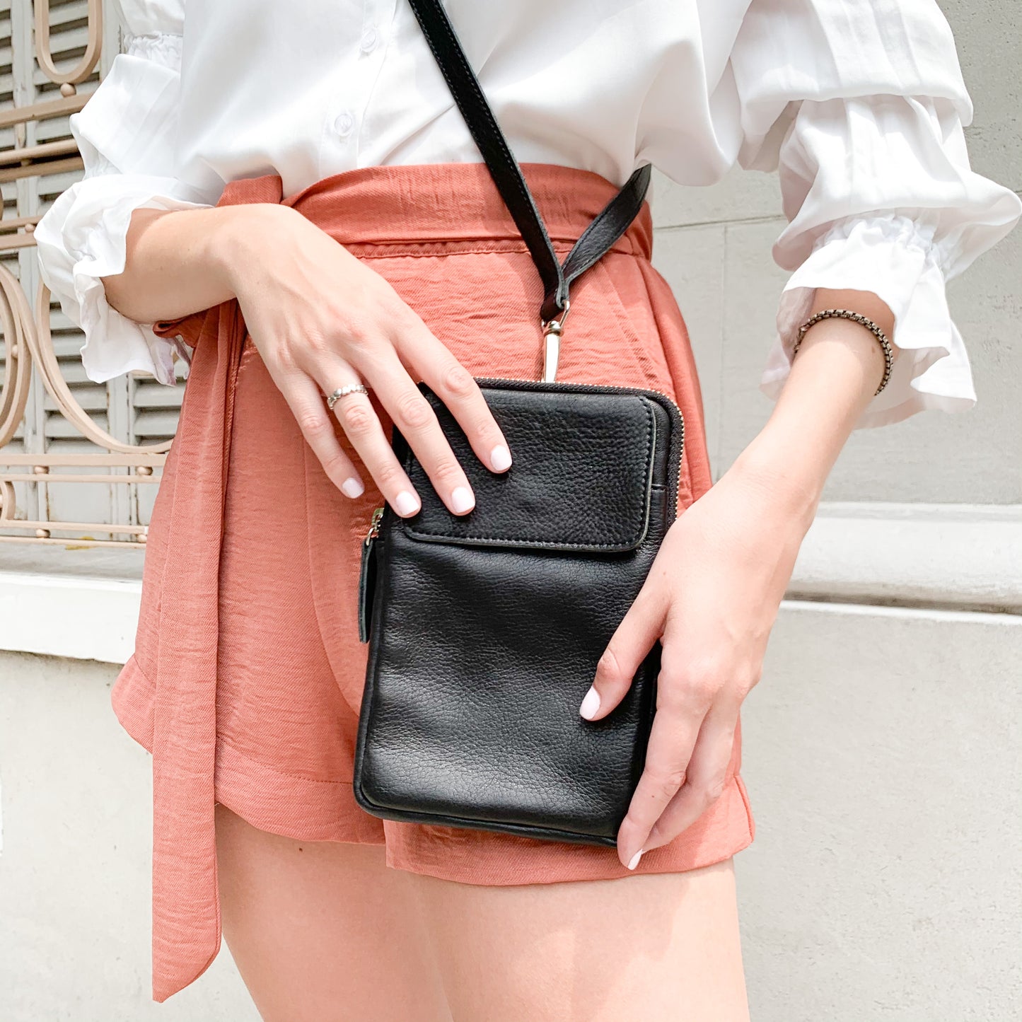 Black SOFIA Crossbody bag