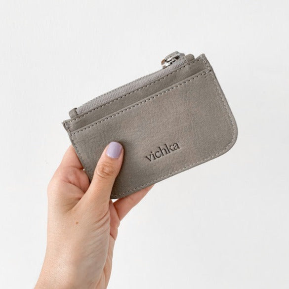 Grey BORGES Card Wallet