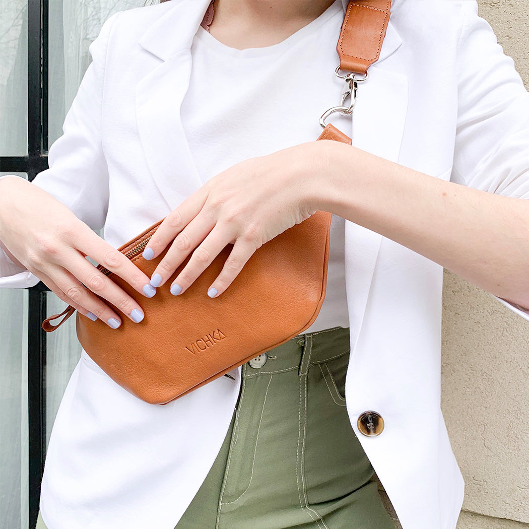 Tan TONIO Belt bag