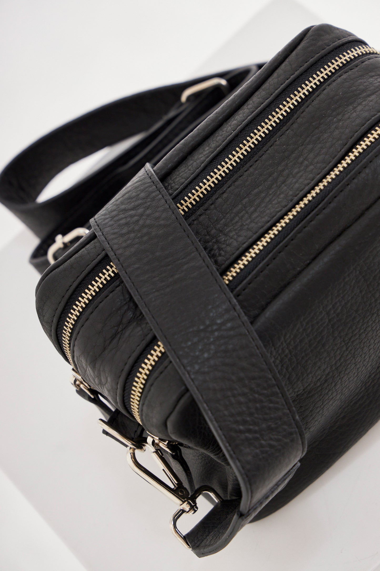 Black VESKI Crossbody Bag